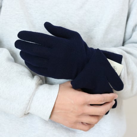 MENS / NISHIGUCHI KUTSUSHITA / メリノウールグローブ / NK0304
