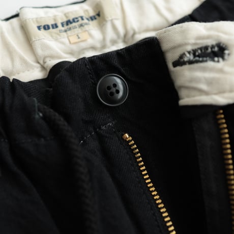 UNISEX / FOB FACTORY / DENIM TRACK PANTS / F0508