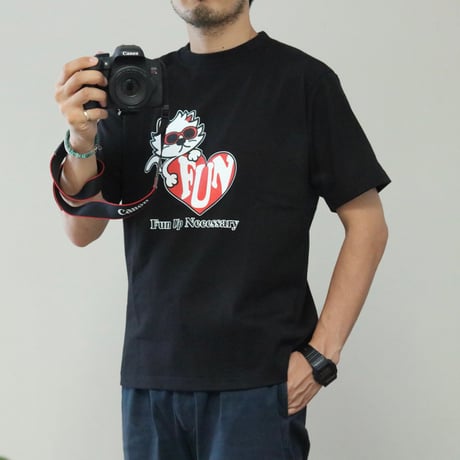 FUN UP NECESSARY / OJI CAT TEE / F-25050531