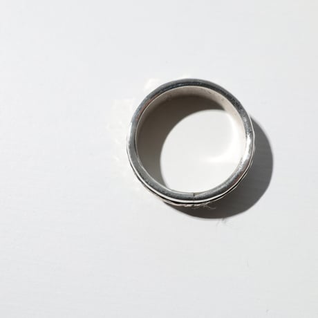 UNISEX / ナバホ族 Bruce Morgan / 1/4'' 14K 4ダイヤ+アロー リング