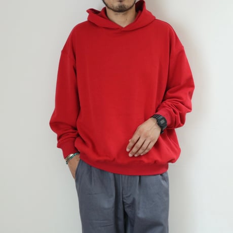 UNISEX / amne / FRENCH TERRY oval hoodie / amn-CS-064