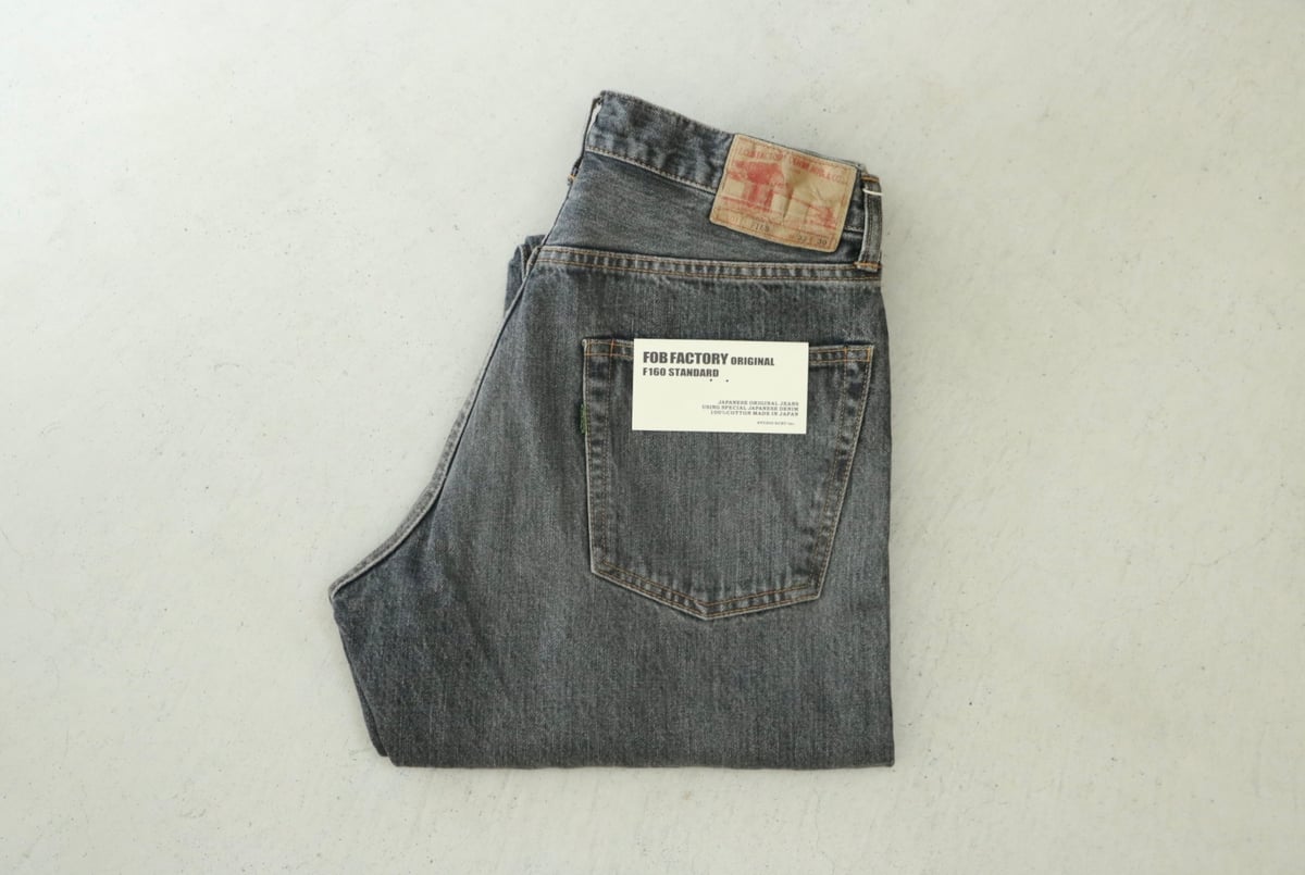 UNISEX / FOB FACTORY / SELVEDGE 66 DENIM 5P / F