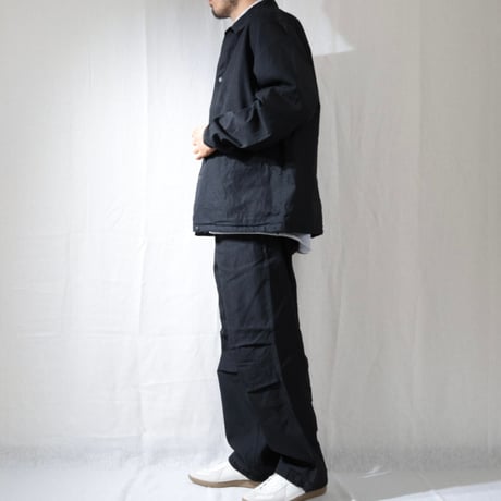 FOB FACTORY / ID NYLON TUCK PANTS / F0545