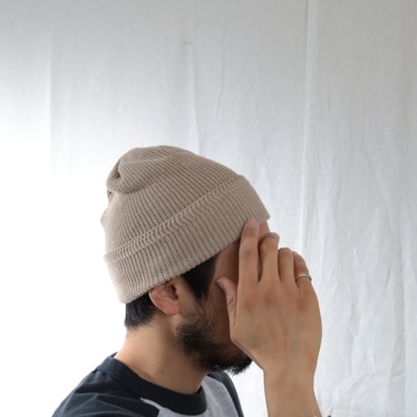 UNISEX / cableami / LINEN WAFFLE W/CAP / 020-26SS