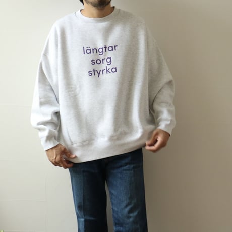 UNISEX / amne / ''I.S.K'' crew / amn-CS-054