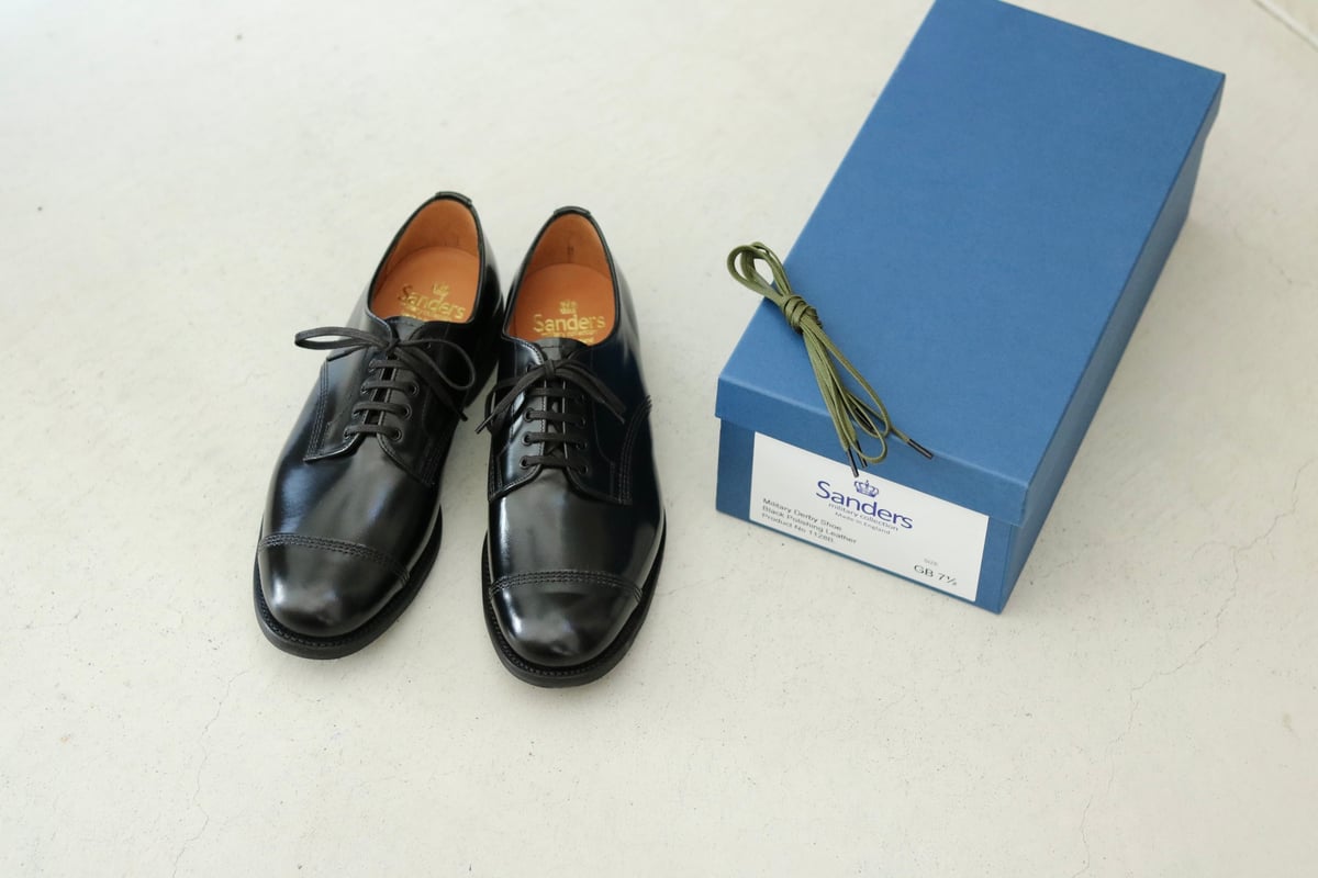 Sanders / Military Derby Shoe / 1128B | LINKS O