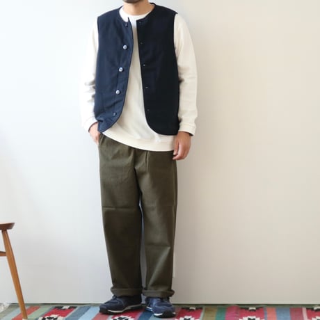 UNISEX / ARAN / VEST / 25AW