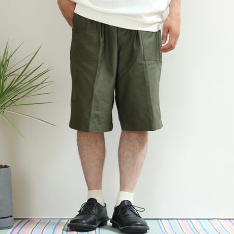 D.C.WHITE / FATIGUE SHORT PANTS SEEP ''LOOSE'' / D233758
