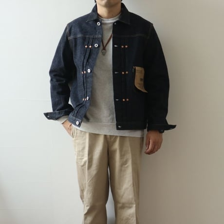 UNISEX / FOB FACTORY / SELVEDGE GARAGE DENIM JKT / F2432