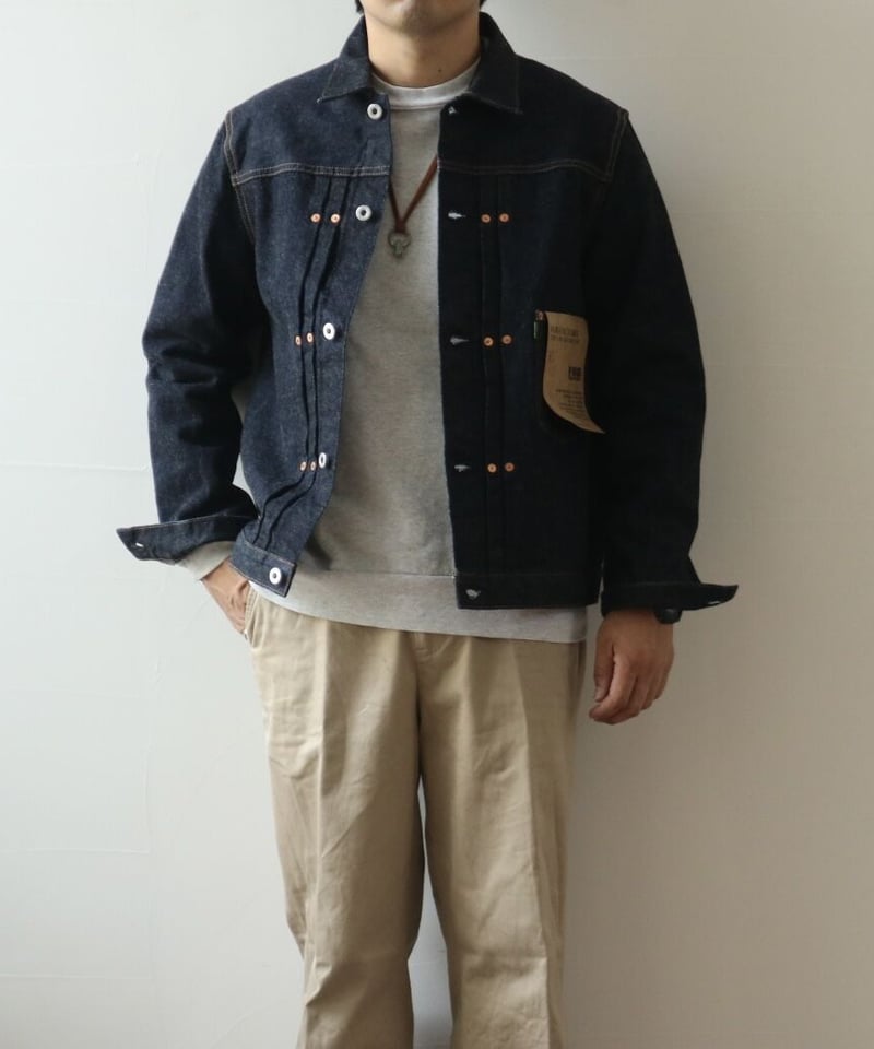 ジャケット・アウター fob factory selvedge garage denim jacket 楽天市場】FOB FACTORY エフオービーファクトリー SELVEDGE