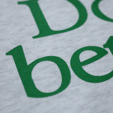 UNISEX / modem design / Messege Logo Sweat -Do it better SLEEP- / M-2310055