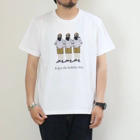 FUN for modem design / ENJOY THE HOLIDAY TIME TEE / F-24020511