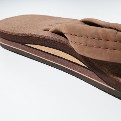 RAINBOW SANDALS / DOUBLE LAYER LUXURY LEATHER / 302ALL00