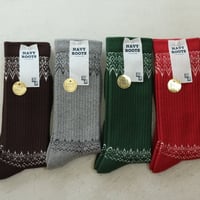 NAVY ROOTS / フェアアイルパイル / NR-SC24-02-4