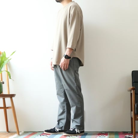 AXESQUIN -modified- / QD ECO WAFFLE FOOTBALL TEE / 321068