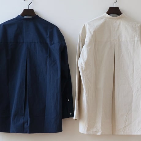 UNISEX / amne / CHAMBRAY covered shirts B.D / amn-SH-037