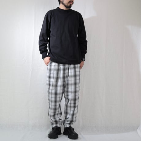 UNISEX / BURLAP OUTFITTER / SEERSUCKER PLAID TRACK PANT / BO060127