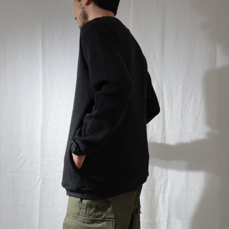 UNISEX / SPINNER BAIT / リブクルーネック 空紡糸サーマル / 123TH