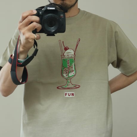 FUN UP NECESSARY / 純喫茶 FUN USA COTTON S/S TEE / F-25020541