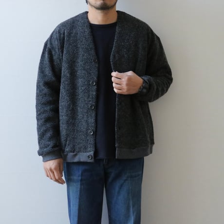 UNISEX / SPINNER BAIT / リブカーディガン アイスランディックウール / 212IK