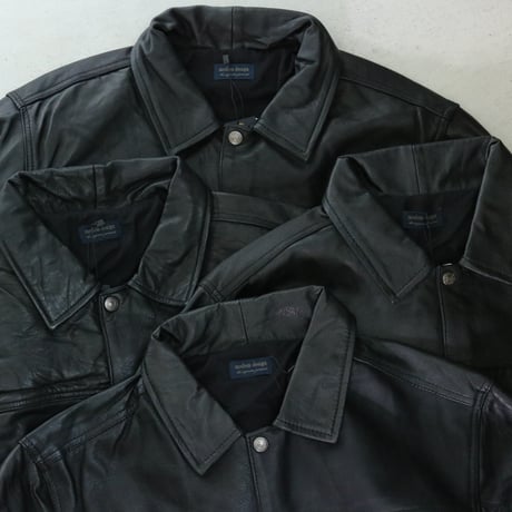 modem design / Reproduct Leather Flight Jacket / M-2407652