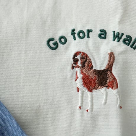 UNISEX / modem design / ONE POINT EMBROIDERY CHAMBRAY SHIRTS / M-2401459