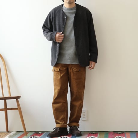 UNISEX / SPINNER BAIT / ラグランクルーネック サーマルボンバーヒート / 102TB