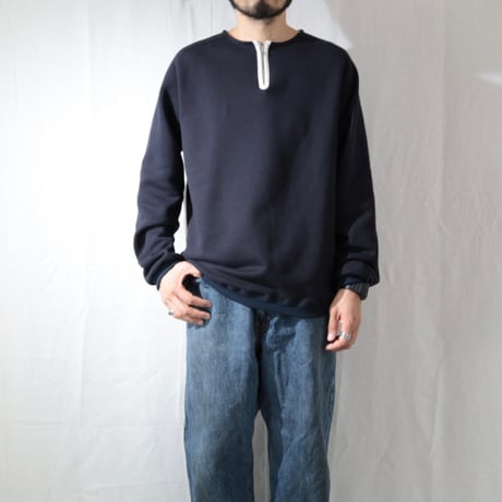 CATTA / HALF ZIP SWEAT SHIRT / STN-01