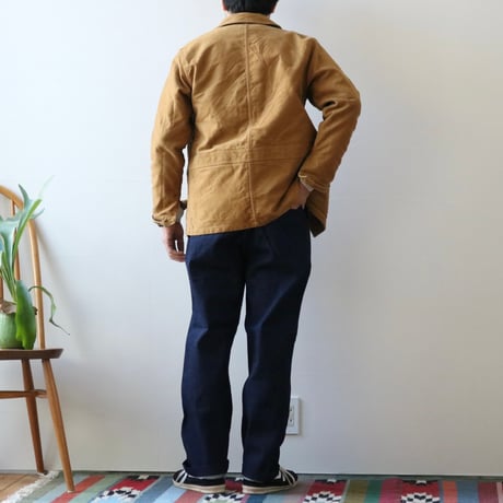 UNISEX / FOB FACTORY / DENIM TRACK PANTS / F0508
