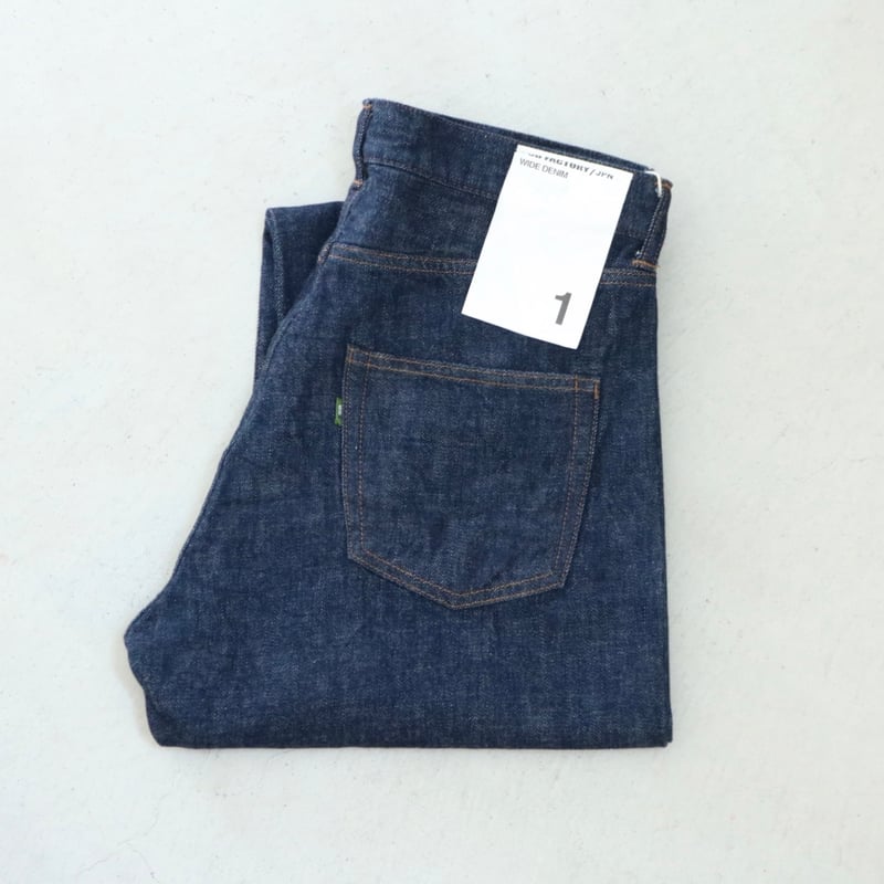 UNISEX / FOB FACTORY / WIDE DENIM 5P / F1147 |