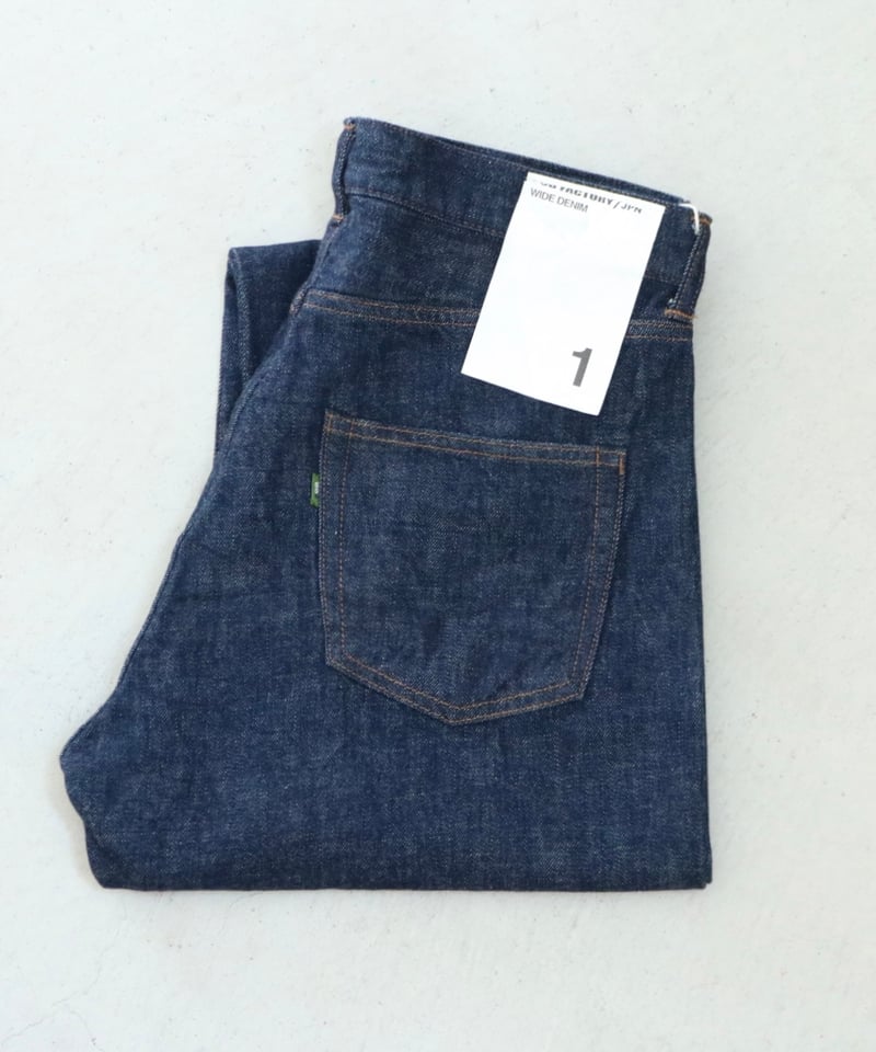 FOB FACTORY レディース　デニム FOB FACTORY レディース GENTLEWOMAN DENIM (G1184) – SLOWJAM