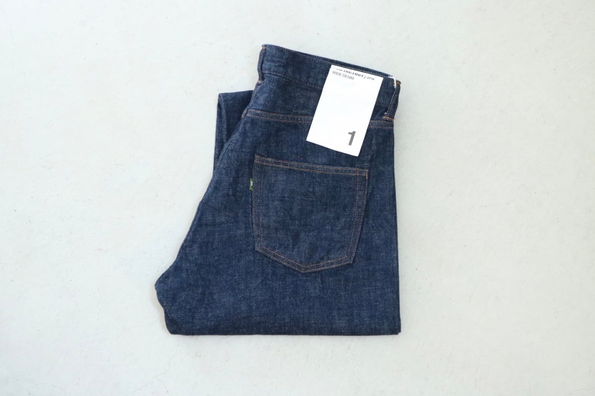 UNISEX / FOB FACTORY / WIDE DENIM 5P / F1147 | UNISEX / FOB FACTORY / WIDE DENIM 5P / F1147 |