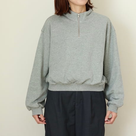 WOMAN / SETTO UTILITY / HALF ZIP SWEAT / STSW0004