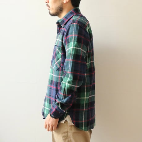 SEUVAS / Flannel Work Shirt / SV-SH-508