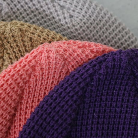 UNISEX / cableami / ORGANIC COTTON WAFFLE W/CAP