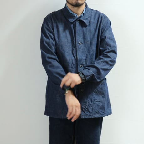FOB FACTORY / DENIM COVER ALL / F2447