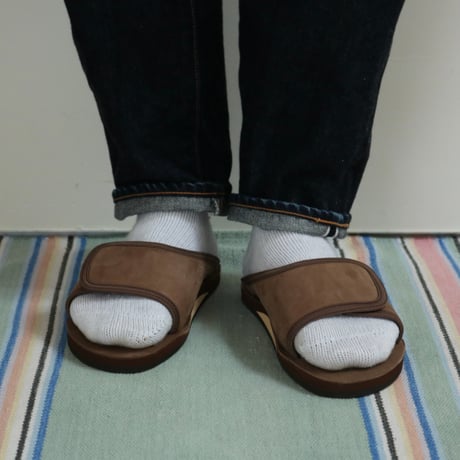 RAINBOW SANDALS / PREMIER LEATHER SINGLE LAYER ARCH MEN'S SLIDE / 301SLIDE