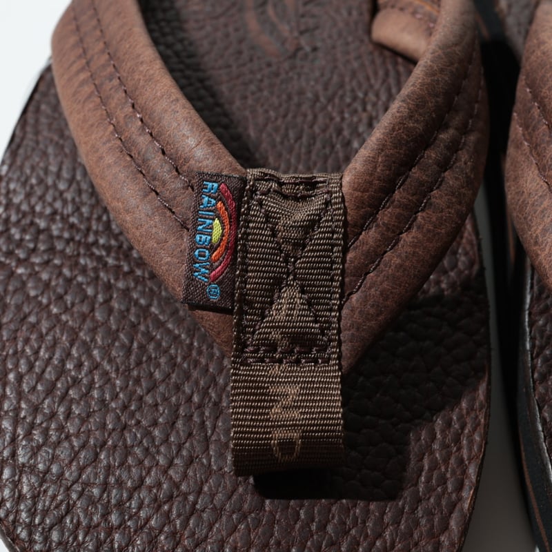RAINBOW SANDALS / DOUBLE LAYER LUXURY LEATHER /