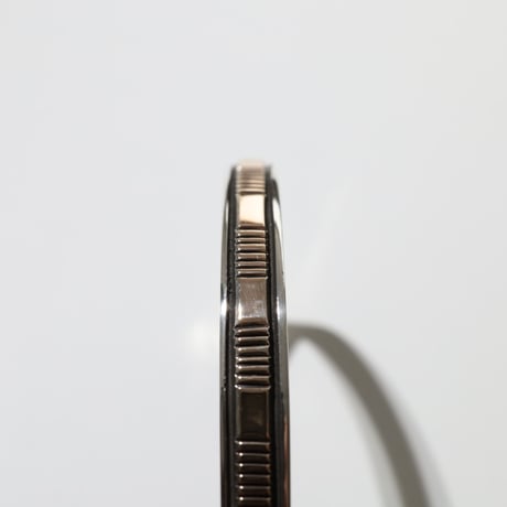 UNISEX / ナバホ族 Bruce Morgan / 1/4'' 14Kゴールド ストライプ+プレーン バングル
