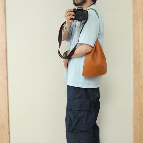 UNISEX / ''LINKS'' ORIGINAL / LEATHER CRAFT ROPE BAG
