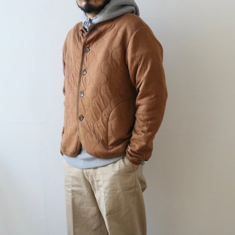 UNISEX / SPINNER BAIT / ライナーカーディガン ミリタリーキルト / 2