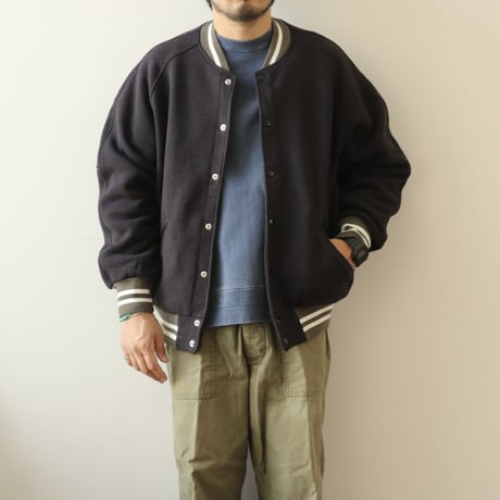 UNISEX / BURLAP OUTFITTER / KNIT FLEECE AWARD JACKET