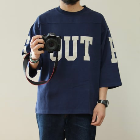 UNISEX / modem design / 七分袖フットボールTEE ''SOUTH'' / M-2410255