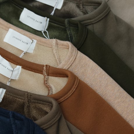 UNISEX / SPINNER BAIT / ラグランクルーネック ボンバーヒート / 102BH