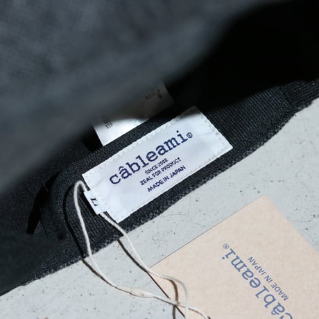 cableami / Recycle Tweed CAP / 022-25AW