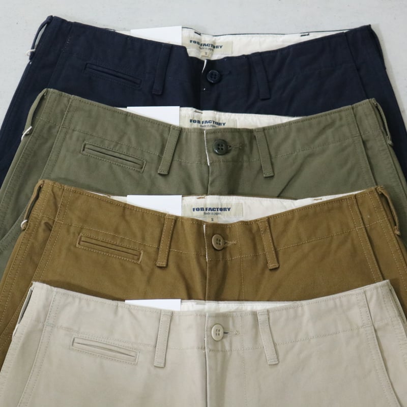 UNISEX / FOB FACTORY / NARROW U.S TROUSER / F05 UNISEX / FOB FACTORY / NARROW U.S TROUSER / F05
