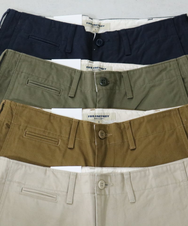 UNISEX / FOB FACTORY / NARROW U.S TROUSER / F05