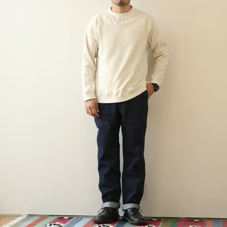 FOB FACTORY / DENIM BAKER PANTS / F0439
