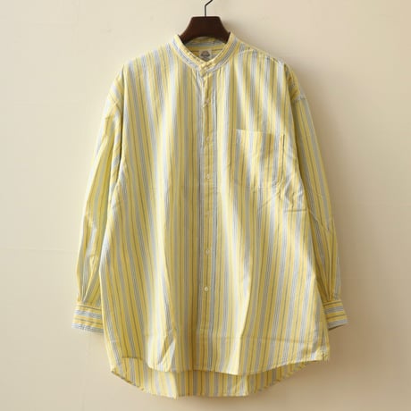 D.C.WHITE / RELAX BAND COLLAR SHIRT / D231666
