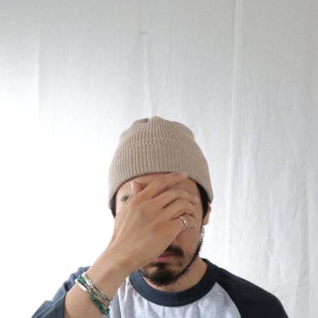 UNISEX / cableami / LINEN WAFFLE W/CAP / 020-26SS